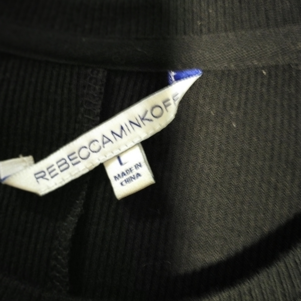 Rebecca Minkoff Short Sleeve Ribbed Tee - Picture 5 of 6